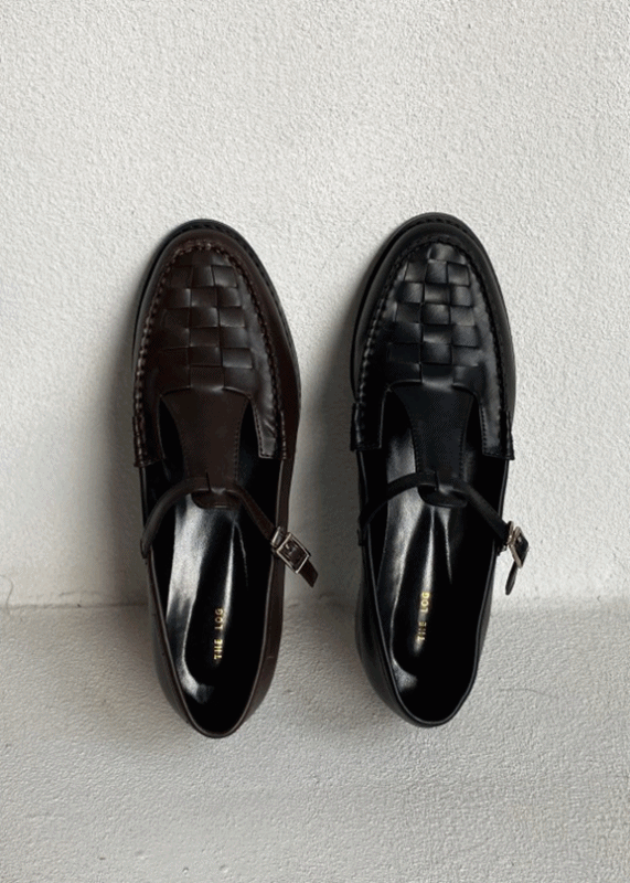 인트레 치아 짜임 로퍼 (shoes) (2cm)